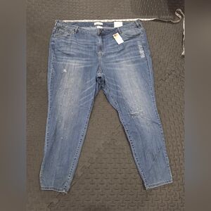 NWT Lane Bryant Super Stretch Signature Fit Skinny Mid-rise 28